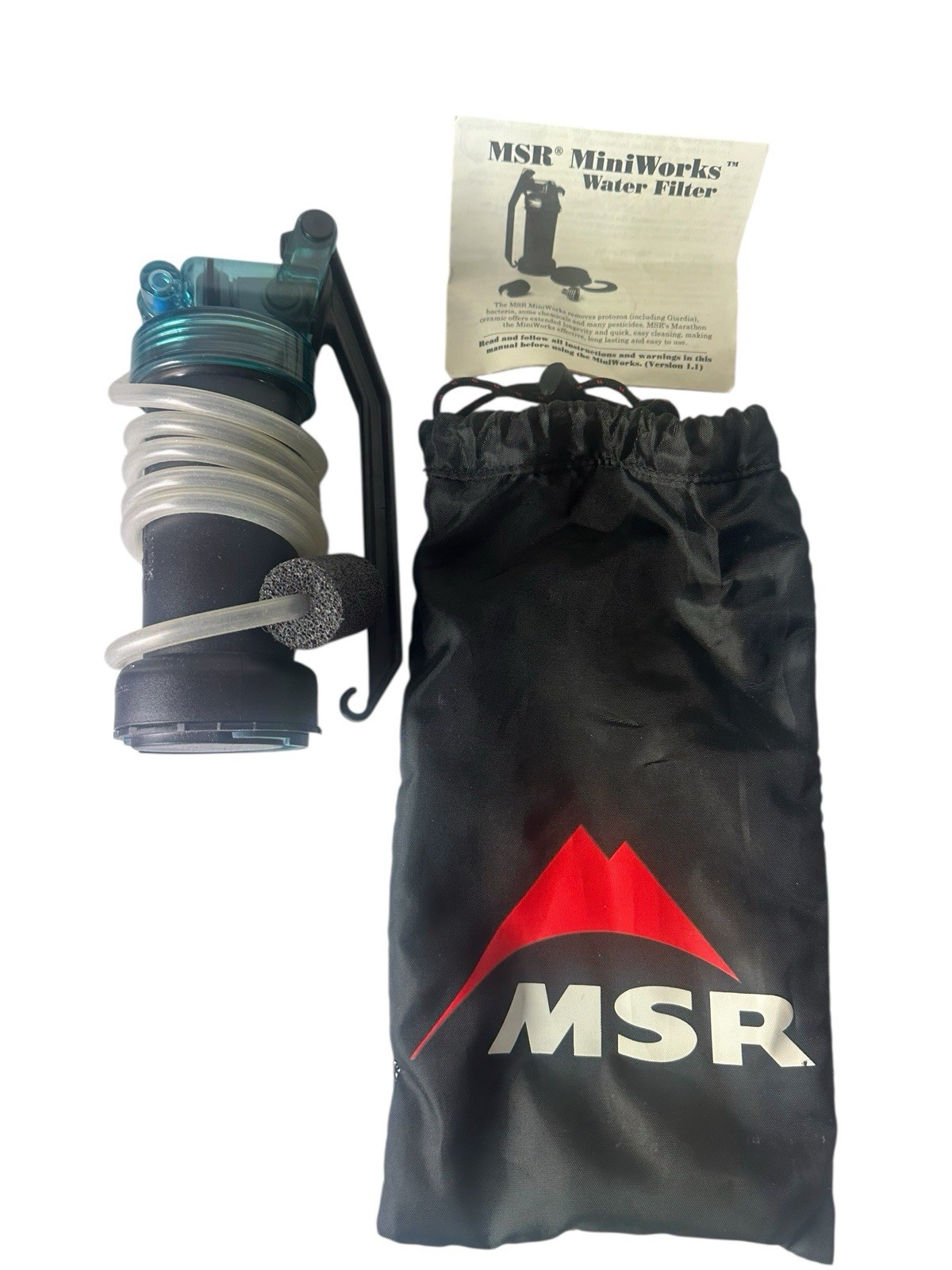 MSR (USA) MiniWorks Backpacking Camping Portable Pump Microf