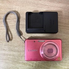 Panasonic LUMIX DMC-FX80 Pink Compact Digital Camera Tested Condition