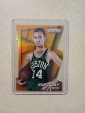 2014-15 Prizm Bob Cousy Orange #'d/139
