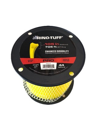 Rino Tuff Universal Yellow Trimmer Line 0.105 in X 705 ft Spool