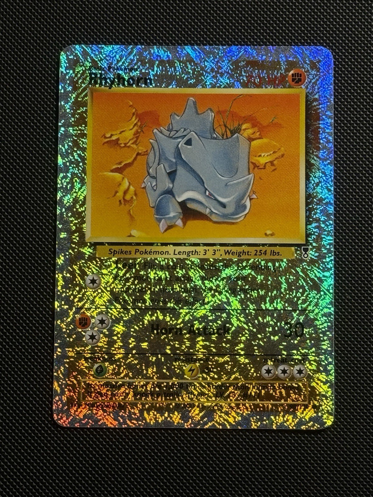Pokémon TCG - Rhyhorn - Legendary Collection 90/110 - Reverse Holo - NM