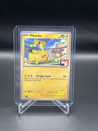 Pokémon TCG Scarlet & Violet Black Star Promo Pikachu SVP101 NM