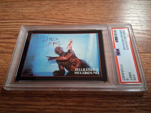 1992 Eclipse Hellraiser Movie Card PSA 9 Mint **POP 1 NONE HIGHER** Clive Barker