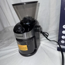 SHARDOR Burr Coffee Grinder Electric 32 Grinding Sizes-Black CG836B EUC Used 1x