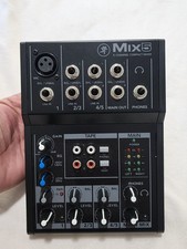 Mackie Mix 5 5-Channel Compact Mixer ONLY NO Power Supply WORKS