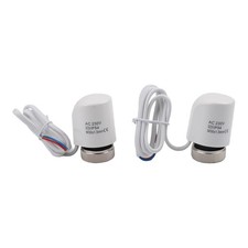 Actuador térmico eléctrico M30x1 5 mm AC230V para radiador y válvula de calefacción 2 piezas
