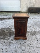 Rustic  Bedside Cabinet / Hardwood Pot Cupboard / Small Cupboard
