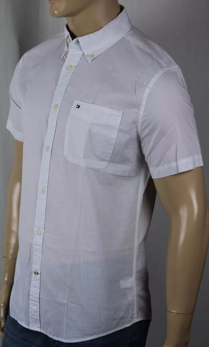 Tommy hilfiger short sale sleeve dress shirt