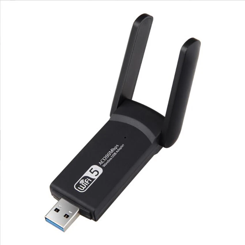1200Mbps WIFI USB adapter 2.4/ 5GHz Wireless USB 3.0 PC Network Card USB Dongle - Image 3 of 4
