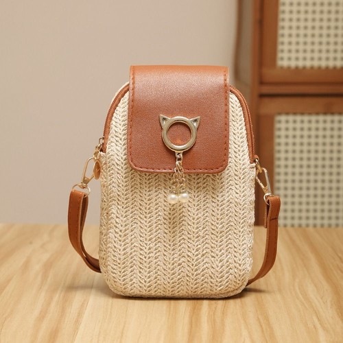 Mini Women Crossbody Bag Casual Phone Bag Fashion Ladies Beach Basket Bag