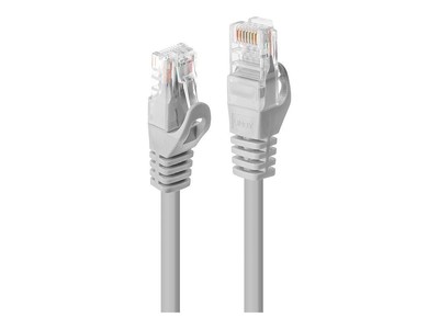 LINDY Patchkabel Cat5e U/UTP grau 10m extern bulk