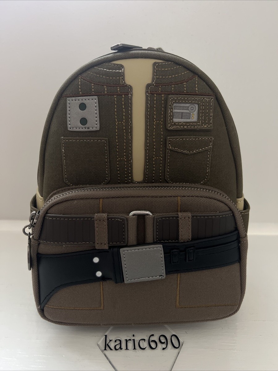 特価【LOUNGE FLY】スターウォーズ Cassian Andor バックパック New Disney Star Wars Cassian Andor Cosplay Loungefly Mini