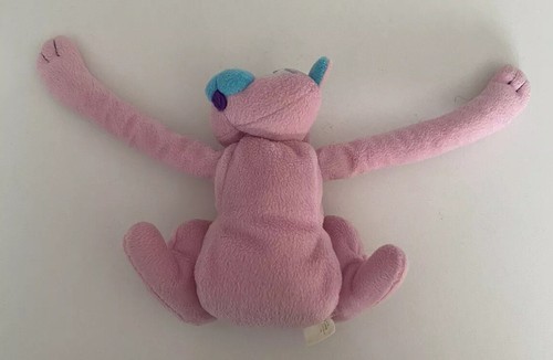 9" Pink Purrrfect Cat Plush Stuffed Animal Soft Toy Kitten Long Arms Blue Nose - Picture 2 of 5