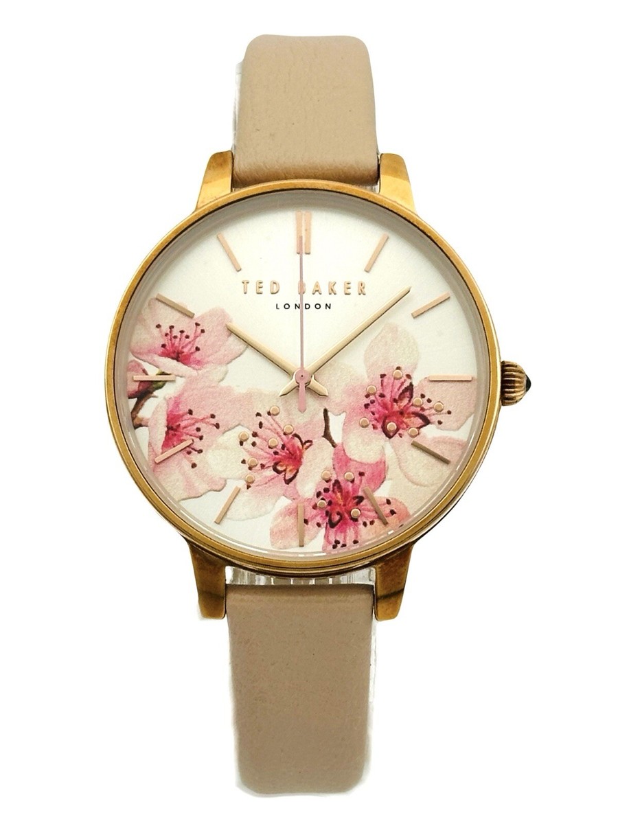 Ted Baker TE50272004 Ladies Classic Multicolour Dial Pink Leather