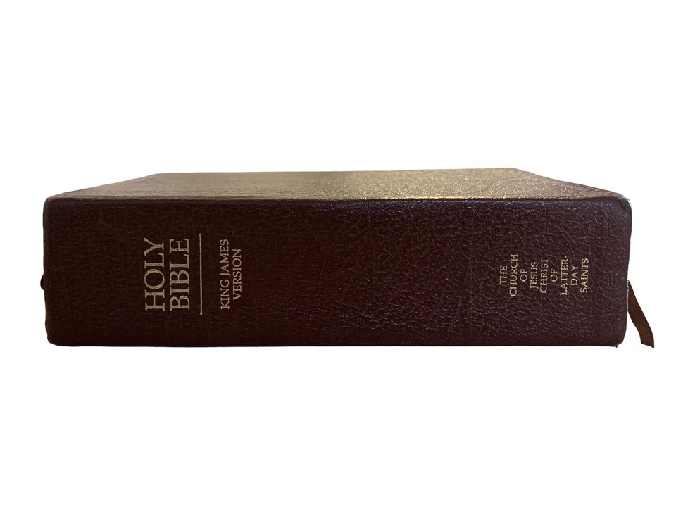 Holy Bible Kings James Version LDS Indexed W/ Dictionary & Maps