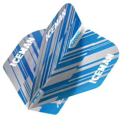 Red Dragon Flights, Gerwyn Price Ionic Blue/White, Standardform, 1 Set = 3 Stck