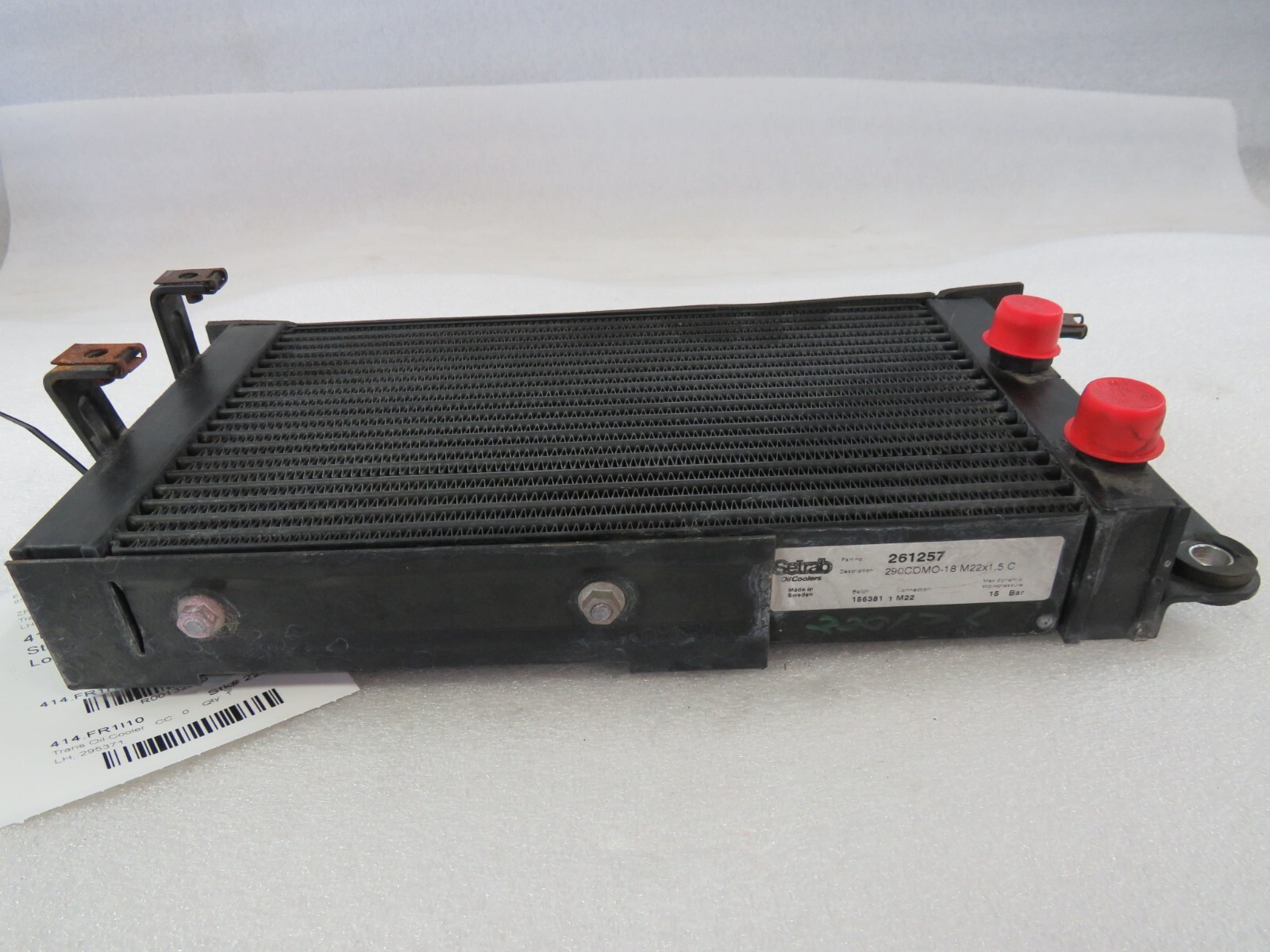 Ferrari 458 Italia, Spider, LH, Rear Transmission Oil Cooler, Used, P/N 295371