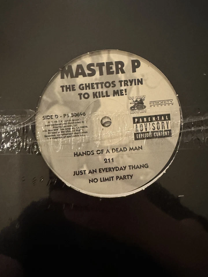 Master P Ghetto Is Tryin OG Press Vinyl - Image 2 of 4