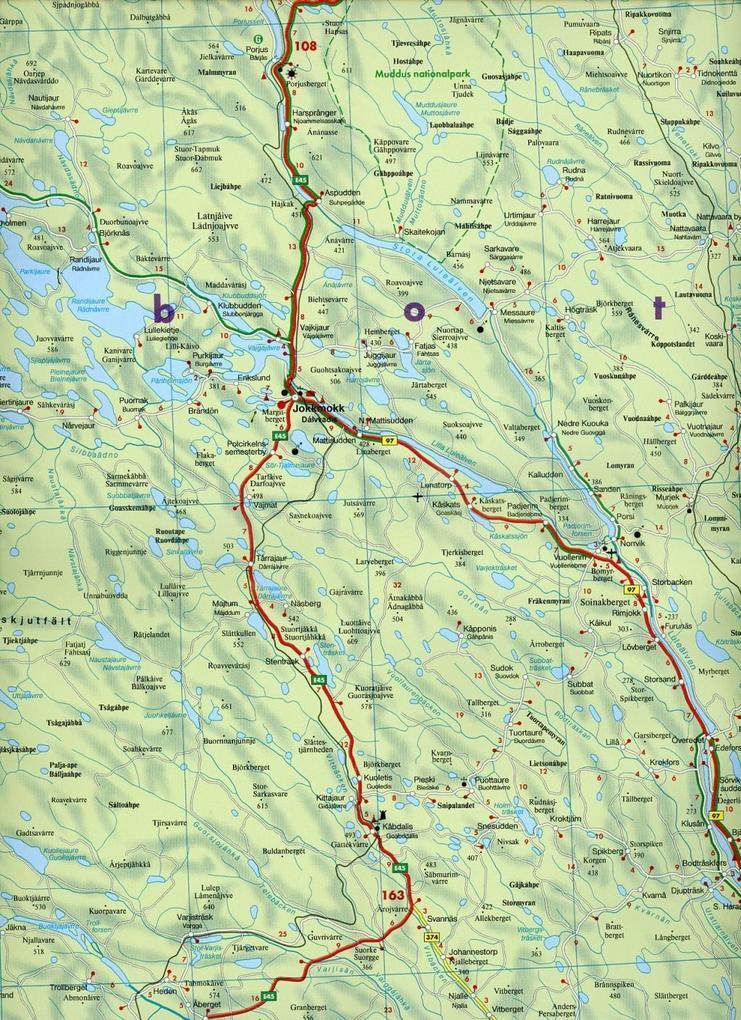 Thumbnail - Fub Schweden 06 Lappland / Kiruna 1 : 400 000. Autokarte | Deutsch