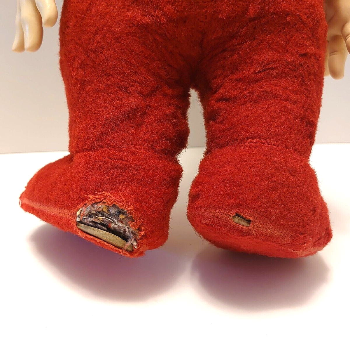 Vtg 1958 Huckleberry Hound Rubber Face Plush Knickerbocker Hanna