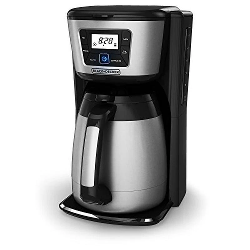 12-Cup Coffee Maker Digital Controls Thermal Carafe Easy Clean No-Drip Spout New - Image 2 of 4