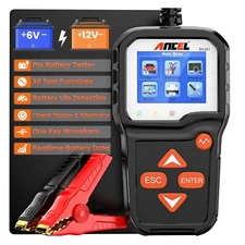 ANCEL BA301 6V 12V Car Battery Tester Auto Digital Battery Analyzer 100-2000 CCA