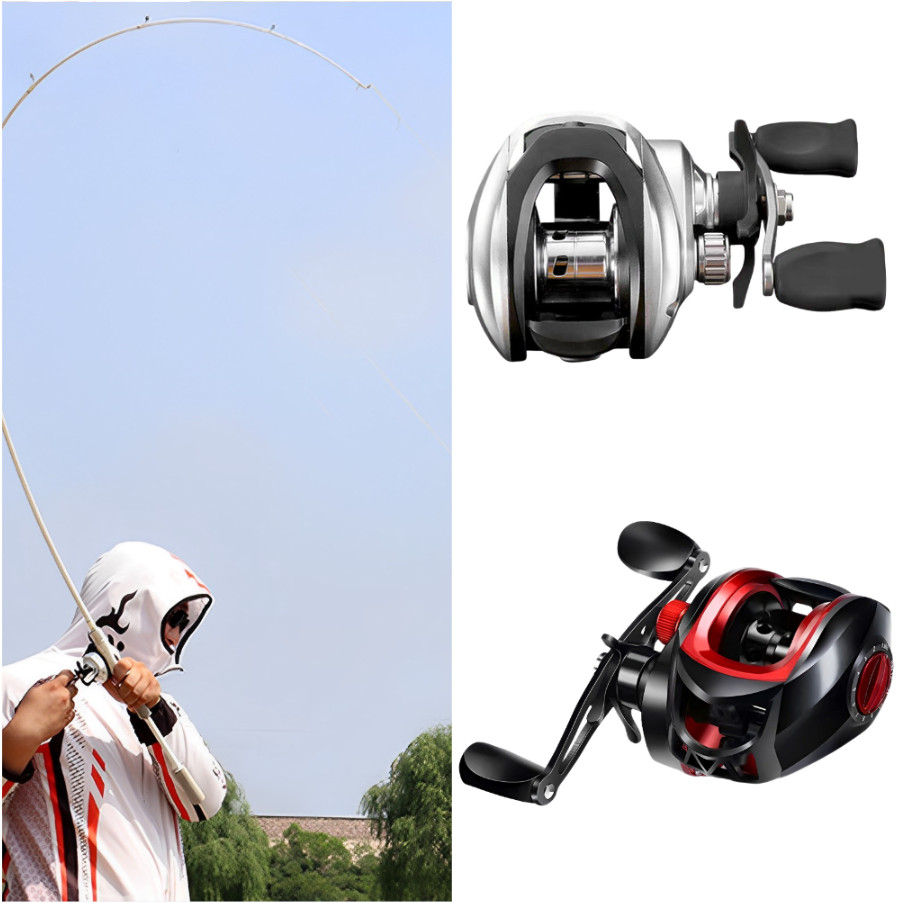 Lucana 10000 Spinning Reel Centerpin Reel Carp Fishing Reels With