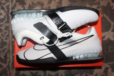Size 15 - Nike Romaleos 4 White Black for sale online | eBay