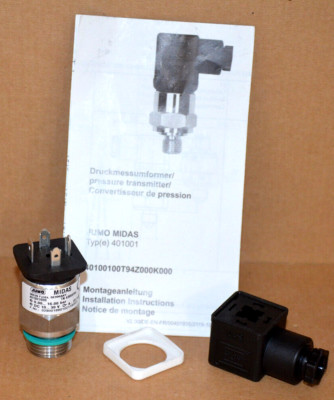 JUMO 401001/000 G1/2 Drucksensor 0bar bis 16bar 4 - 20 mA NEU