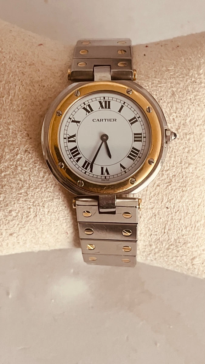 Cartier santos or 2025 acier