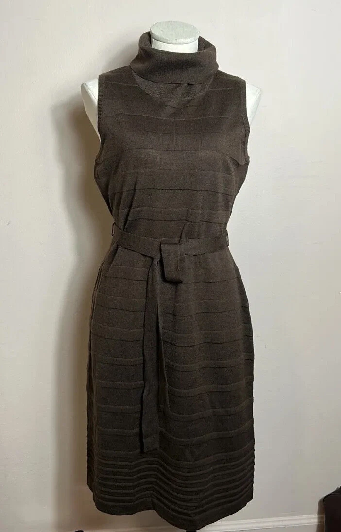 Calvin klein sale turtleneck sweater dress
