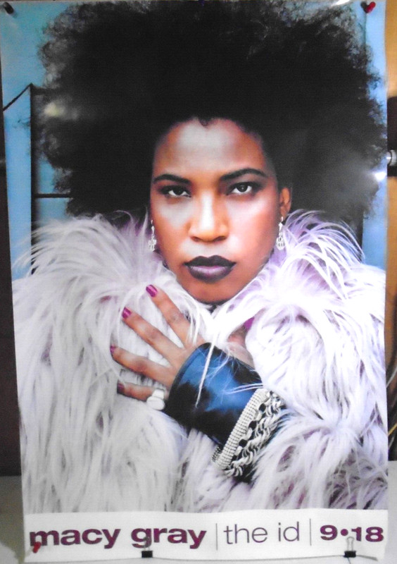 ROLLED MACY GRAY THE ID ALBUM RELEASE R&B SOUL PROMO 24X36 POSTER