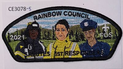 Boy Scout CSP Rainbow Council 2021 FOS 1st Responders