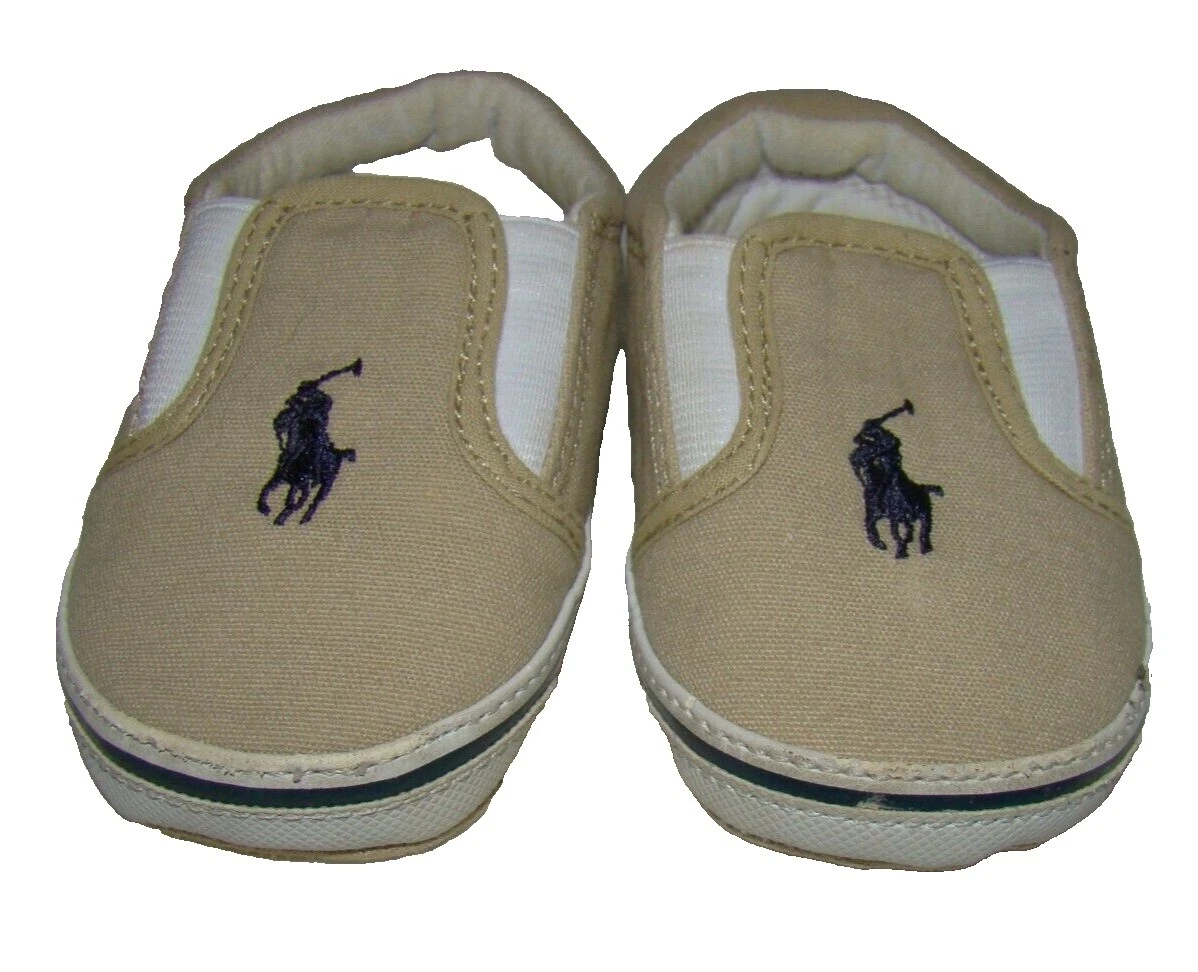 Ralph Lauren Brown Baby Shoes