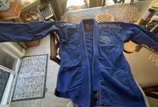 Sanabul Martial Arts Core Gi Uniform Jiu Jitsu Size A2 Navy