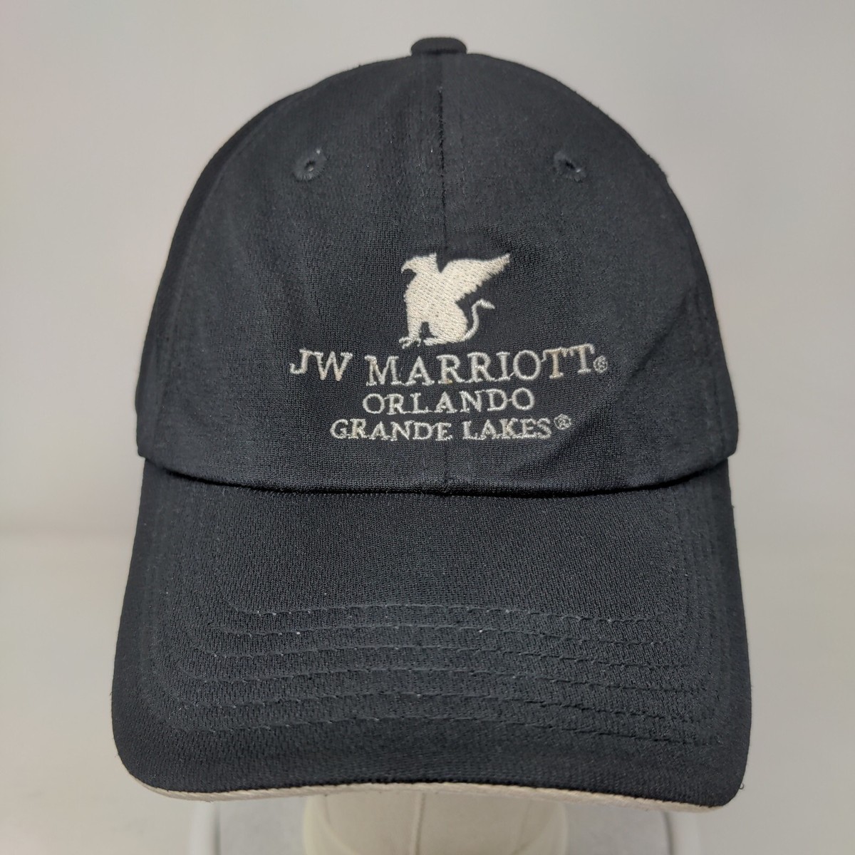 JW Marriot Orlando Grande Lakes Strapback Hat Black One Size