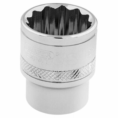 Draper Expert 1/2'' Vierkant 12 Punkt 36 mm Steckschlüssel - 33594