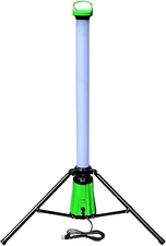 DUNWELL Tripod LED Work Light – 2200 Lumens – Portable Telescoping Work Light wi