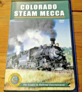 Colorado Steam Mecca Meca DVD Green Frog Railroad Georgetown Loop Rio Grande Tra