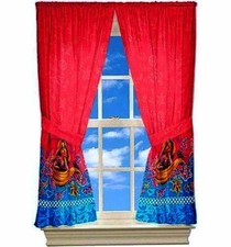 Disney Window Panels Included 2 Panels Tangled Princess Microfiber Pink