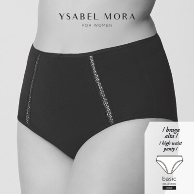 High Waist Panty mit sehr leichtem Shaping Effekt von Ysabel Mora- Slip 19382