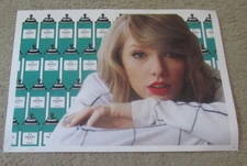 2023 Pop Art Graphic Print Signed, Death NYC, "Taylor Swift" #2; 12 1/2" x 18"