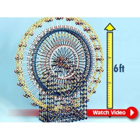 6 Foot tall Ferris Wheel K'NEX Building Set Construction Toy KNEX Giant 89790