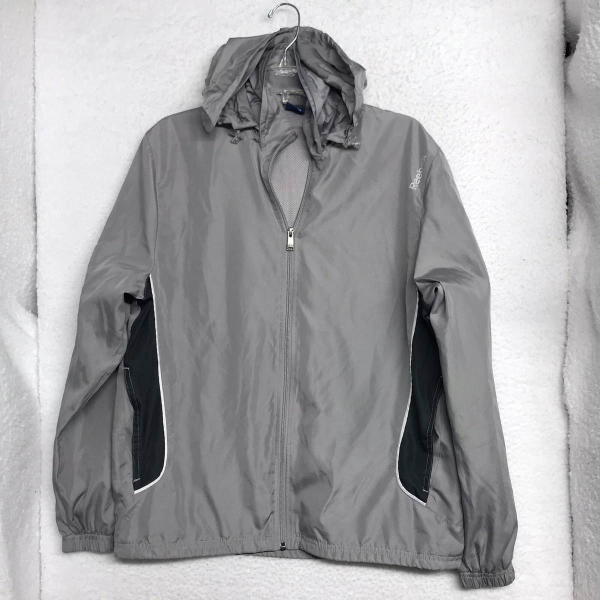 Reebok jacket mens grey Clearance