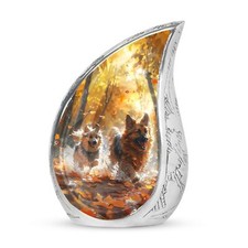 Autumn Adventure Pals Urn For Ashes For Women - Mini Urn - Urn For Ashes Adult