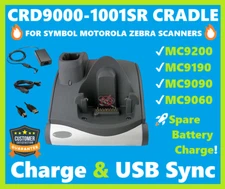 ✅Zebra Symbol CRD9000-1001SR USB Charging Cradle MC9200 MC9190 MC9090 MC92N0!🔥⭐