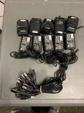 DELL SLIM 45W AC POWER ADAPTER WITH POWER CABLE  LA45NM121 - 131 LOT OF 10 OEM