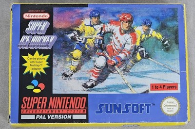Super Ice Hockey Nintendo SNES PAL UKV Sport Spiel 1x