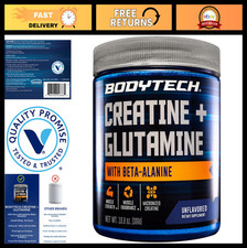Creatine & Glutamine Powder, Unflavored, 30 S...