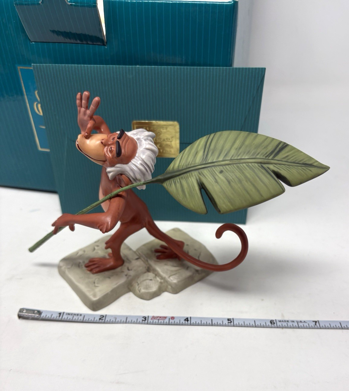 WDCC Jungle Book King Louie "King of the Swingers" & "Monkeying Around" Box COA